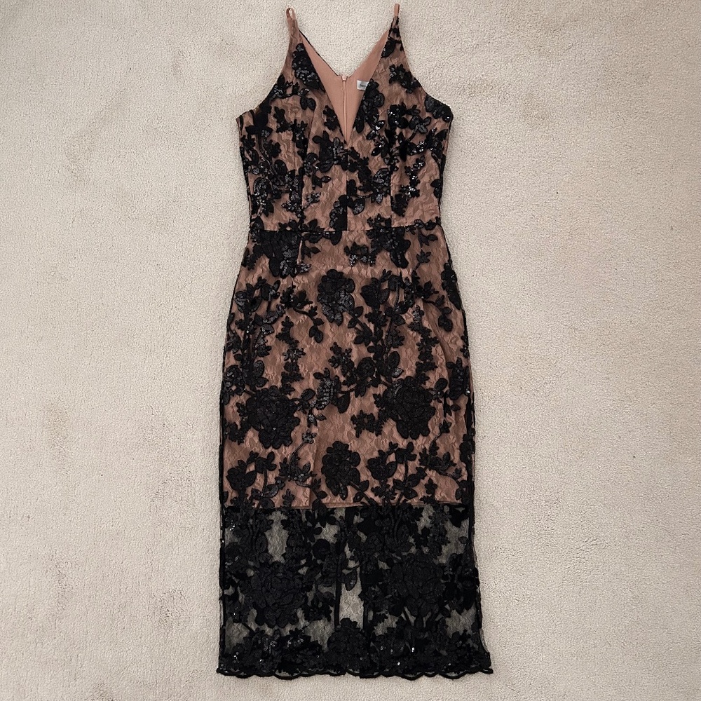 Dress The Population size M sequin lace dress